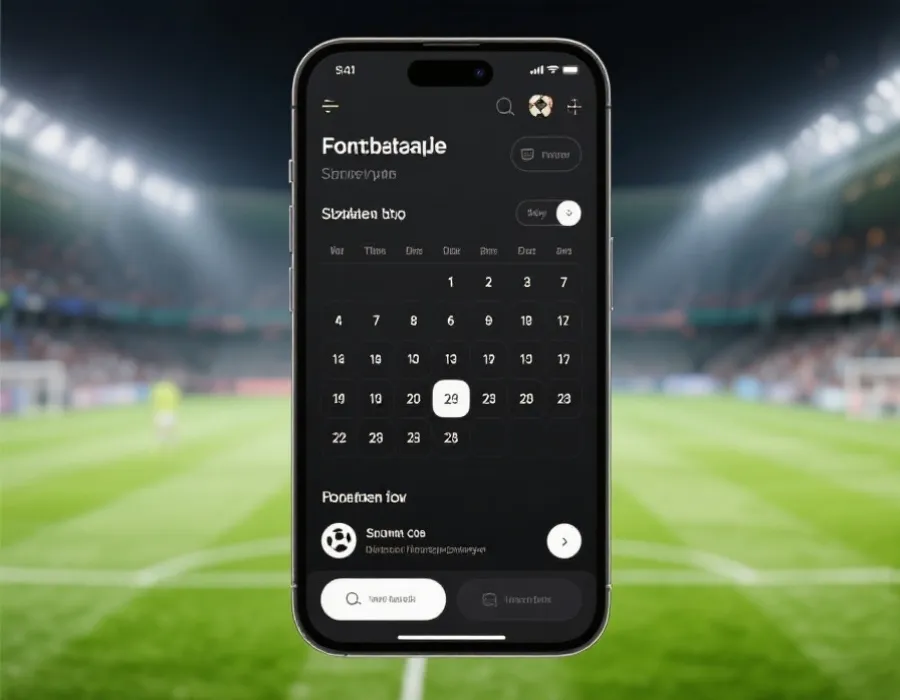 移动端赛程规划示意图